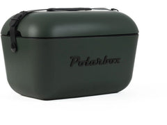 Polarbox | Retro Cooler | Waldgrün - Schwarz 20l