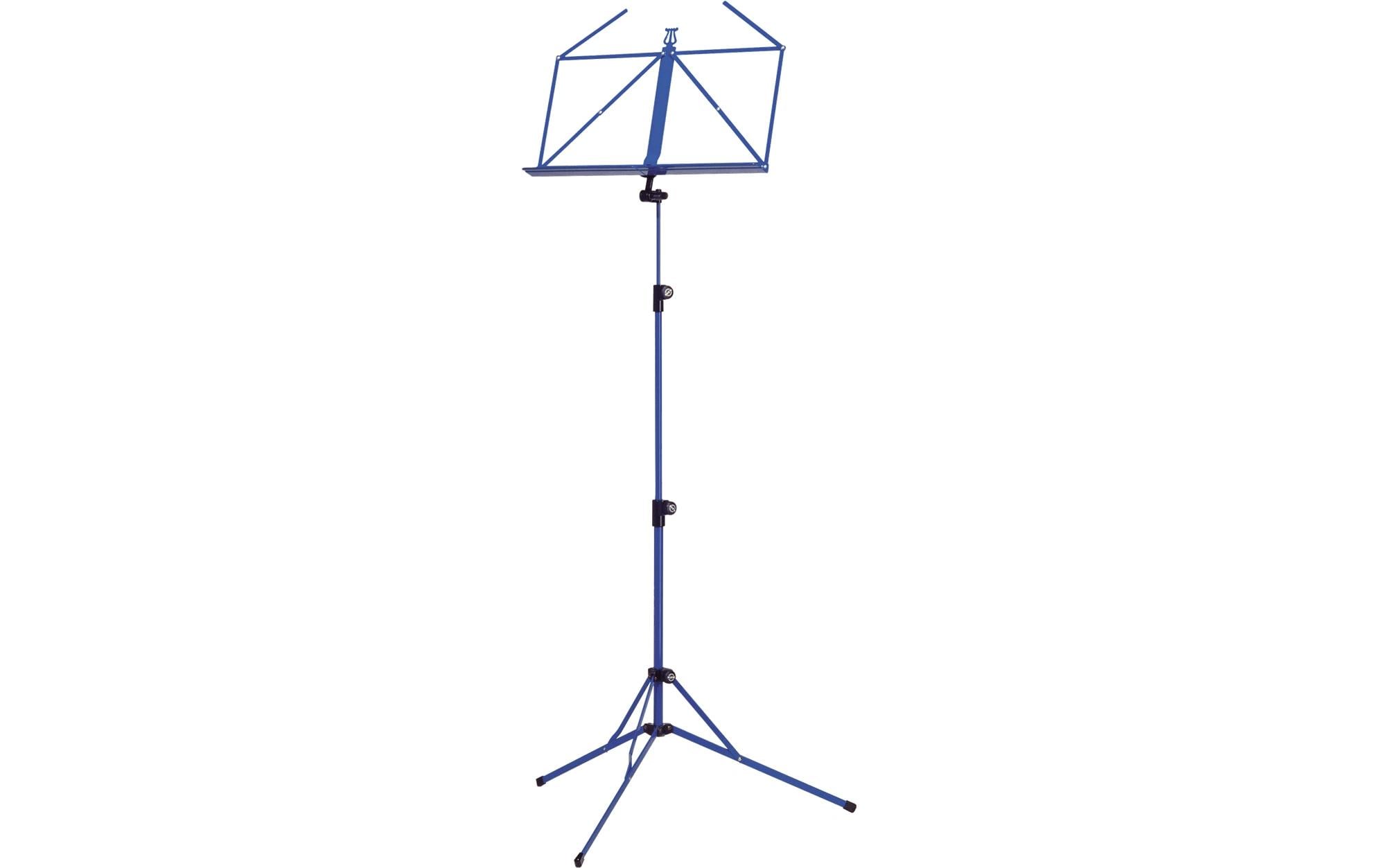 K&M 100/5 Notenpult Blau
