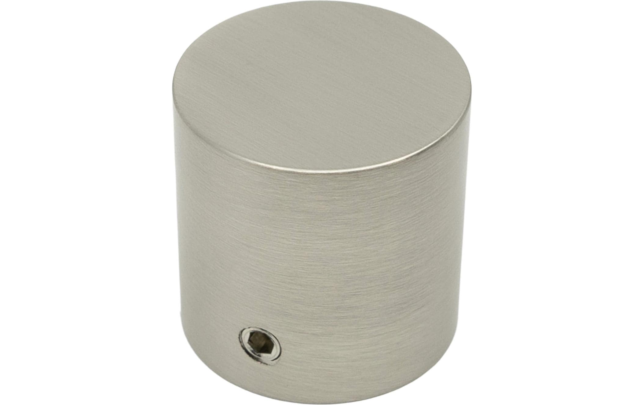 Seilendkappe 30mm Nickel matt