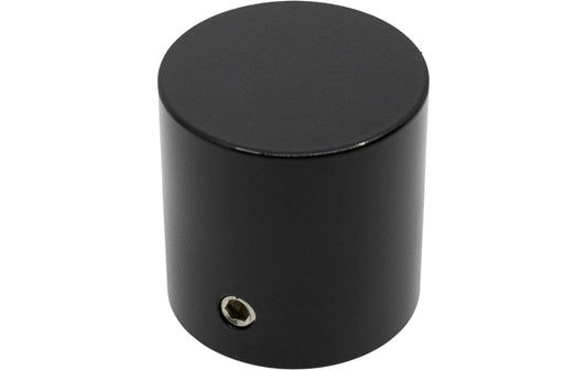 Seilendkappe 30mm schwarz matt