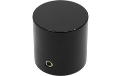 Seilendkappe 30mm schwarz matt