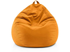 Lumaland | Sitzsack 185l senfgelb Comfort | Feincord, Waschbar