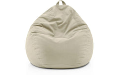 Lumaland | Sitzsack 250l beige Comfort | Feincord, Waschbar