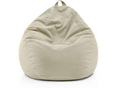 Lumaland | Sitzsack 250l beige Comfort | Feincord, Waschbar