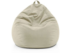 Lumaland | Sitzsack 120l beige Comfort | Feincord, Waschbar