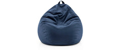 Lumaland | Sitzsack 120l dunkelblau Comfort | Feincord, Waschbar
