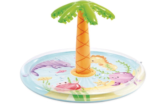 Palm Tree Spray Pool