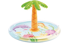 Palm Tree Spray Pool