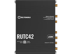 Teltonika | RUTC42 LTE Industrierouter WiFi-6 | Dual Cat.4 LTE, 5x GE LAN, 2xSIM, 2xeSIM