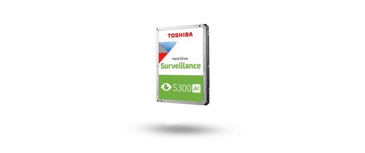 Toshiba | S300 AI Surveillance 8TB BULK | SATA 6GB/s, 24x7, 7200rpm, 512MB Cache,CMR