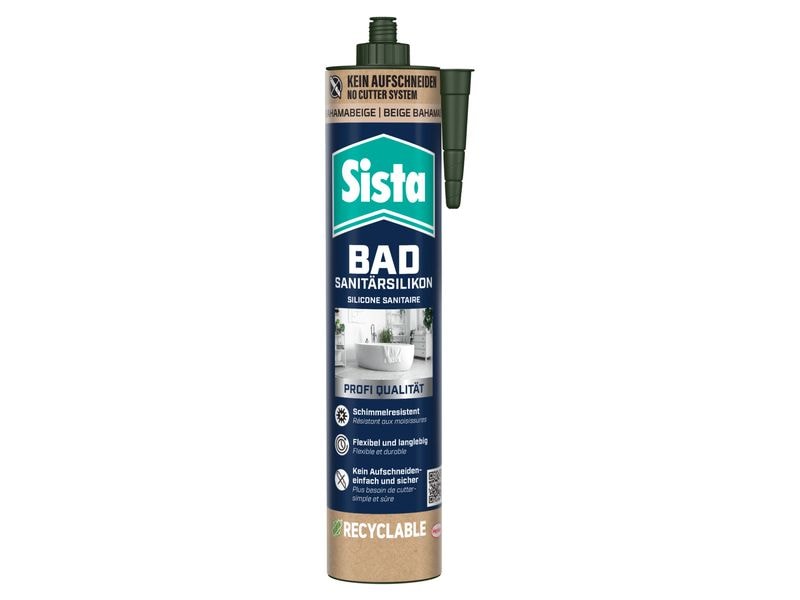 Sista | Bad Sanitärsilikon | 280 ml, beige