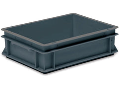 Utz | RAKO Stapelbehälter Oeco-Line | 400x300x117mm,PP UIC,dunkelgrau