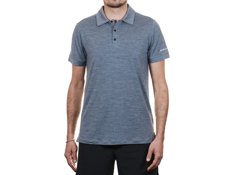 Merino & More | Poloshirt grau | Grösse XL