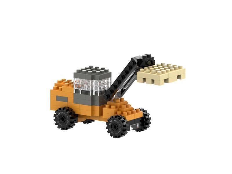 BRIXIES | JCB Wheeled Loader | 88 bricks