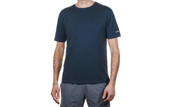 Merino & More | T-Shirt blau | Grösse L