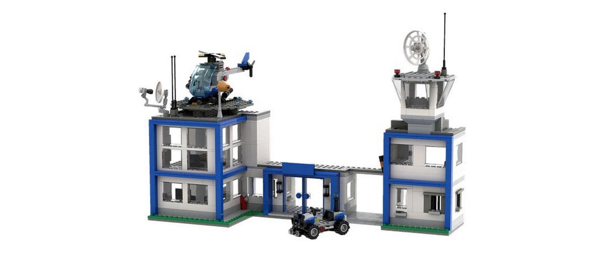 BRIXIES Plus Polizeistation
