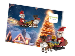 BRIXIES | Weihnachtsmann mit Schlitten | 188 bricks