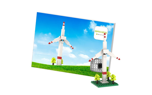 BRIXIES | Windrad | 98 bricks