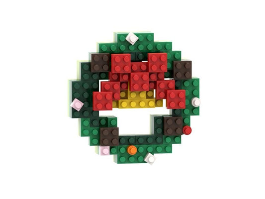 BRIXIES | Weihnachtskranz | 105 bricks
