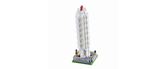 BRIXIES | Schiefer Turm Pisa | 494 bricks