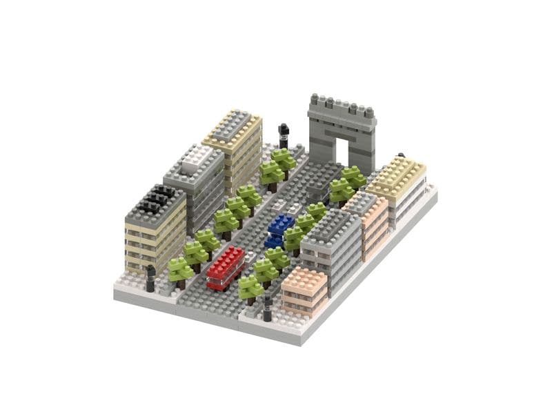 BRIXIES | Avenue des Champs-Élyséés | 374 bricks