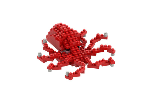 BRIXIES | Grosser Oktopus | 102 bricks