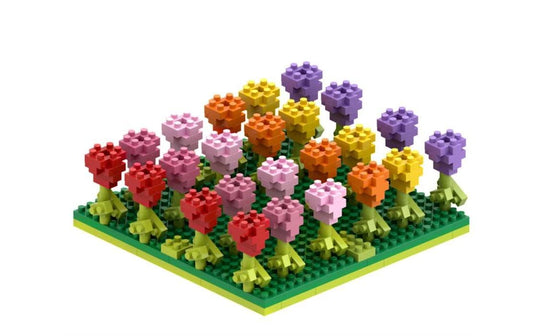 BRIXIES | Tulpenfeld | 381 bricks