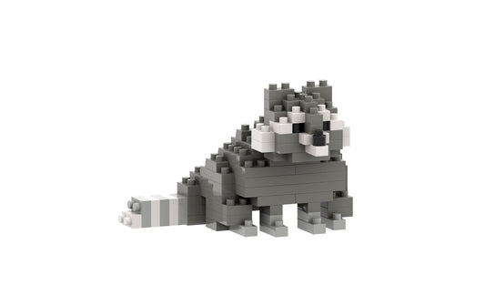 BRIXIES | Waschbär | 96 bricks