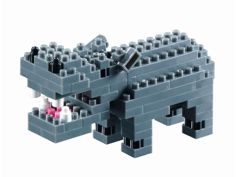 BRIXIES | Nilpferd | 109 bricks