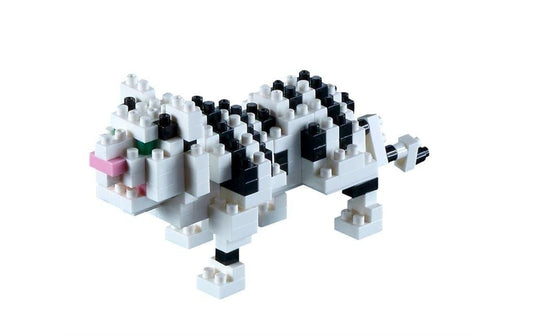BRIXIES | Weisser Tiger | 155 bricks