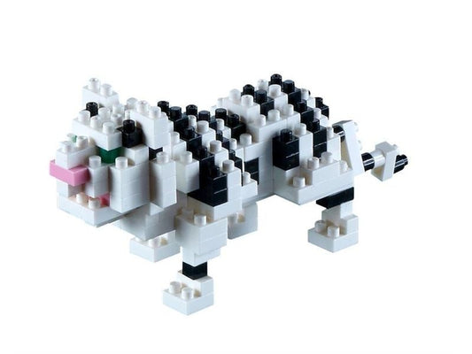 BRIXIES | Weisser Tiger | 155 bricks