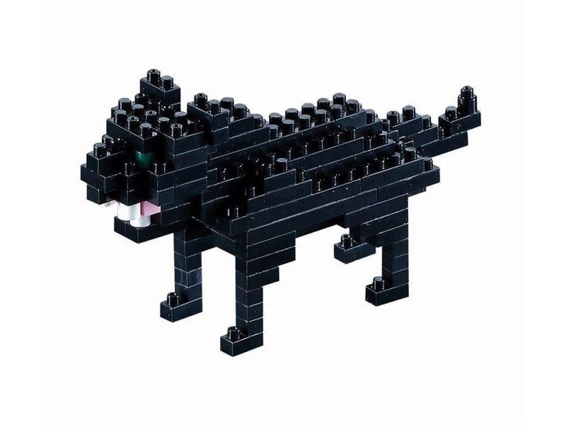 BRIXIES | Schwarzer Panther | 105 bricks