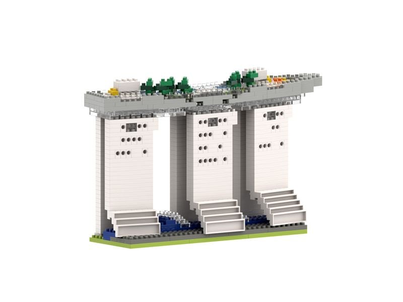 BRIXIES | Marina Bay Sands | 494 bricks
