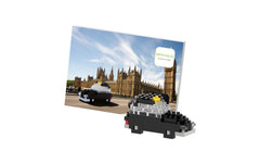 BRIXIES | Postkarte London Taxi | ca.77 bricks