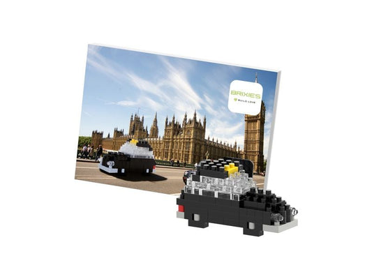 BRIXIES | Postkarte London Taxi | ca.77 bricks