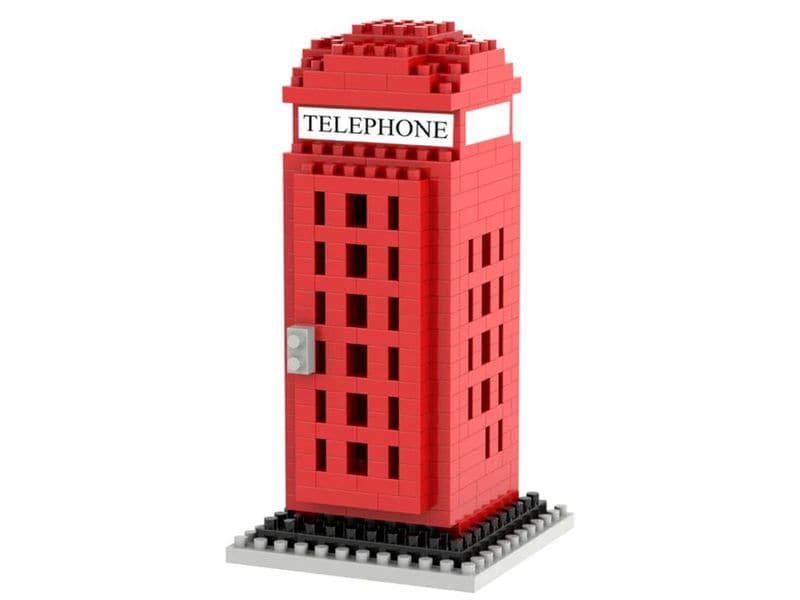 BRIXIES | Telefonzelle | 365 bricks