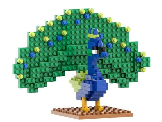 BRIXIES | Pfau | 146 bricks