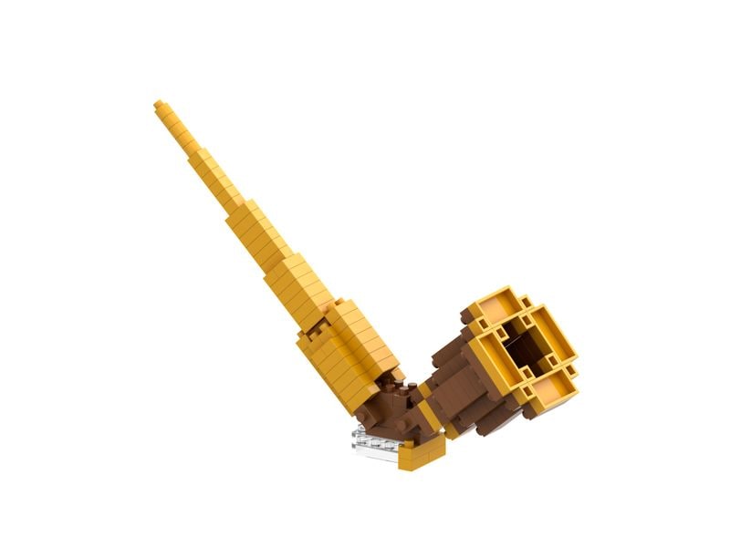 BRIXIES | Schweizer Alphorn | 152 bricks