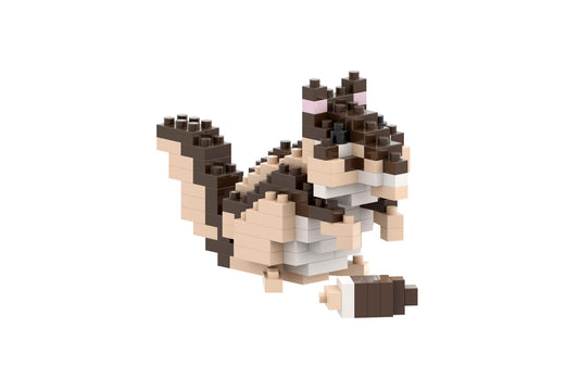 BRIXIES | Streifenhörnchen | 145 bricks