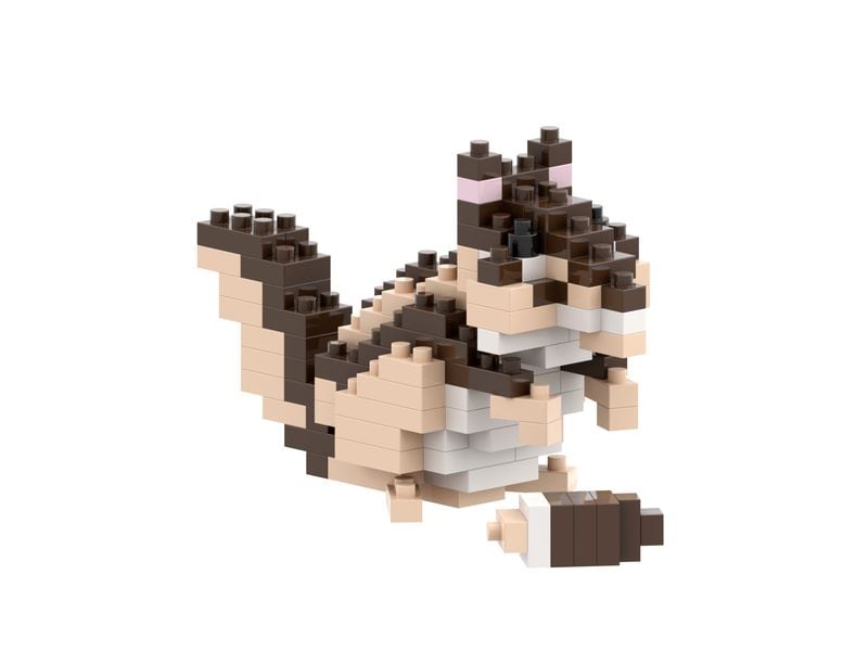 BRIXIES | Streifenhörnchen | 145 bricks