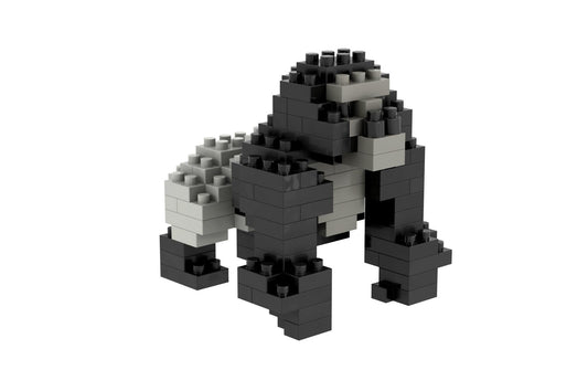 BRIXIES | Silberrücken Gorilla | 134 bricks