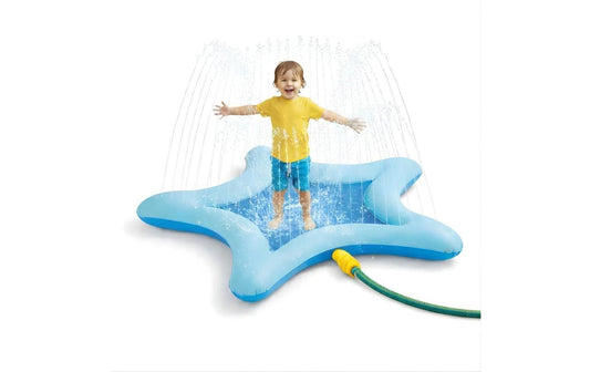 Wasserspielmatte mit Sprinkler Star