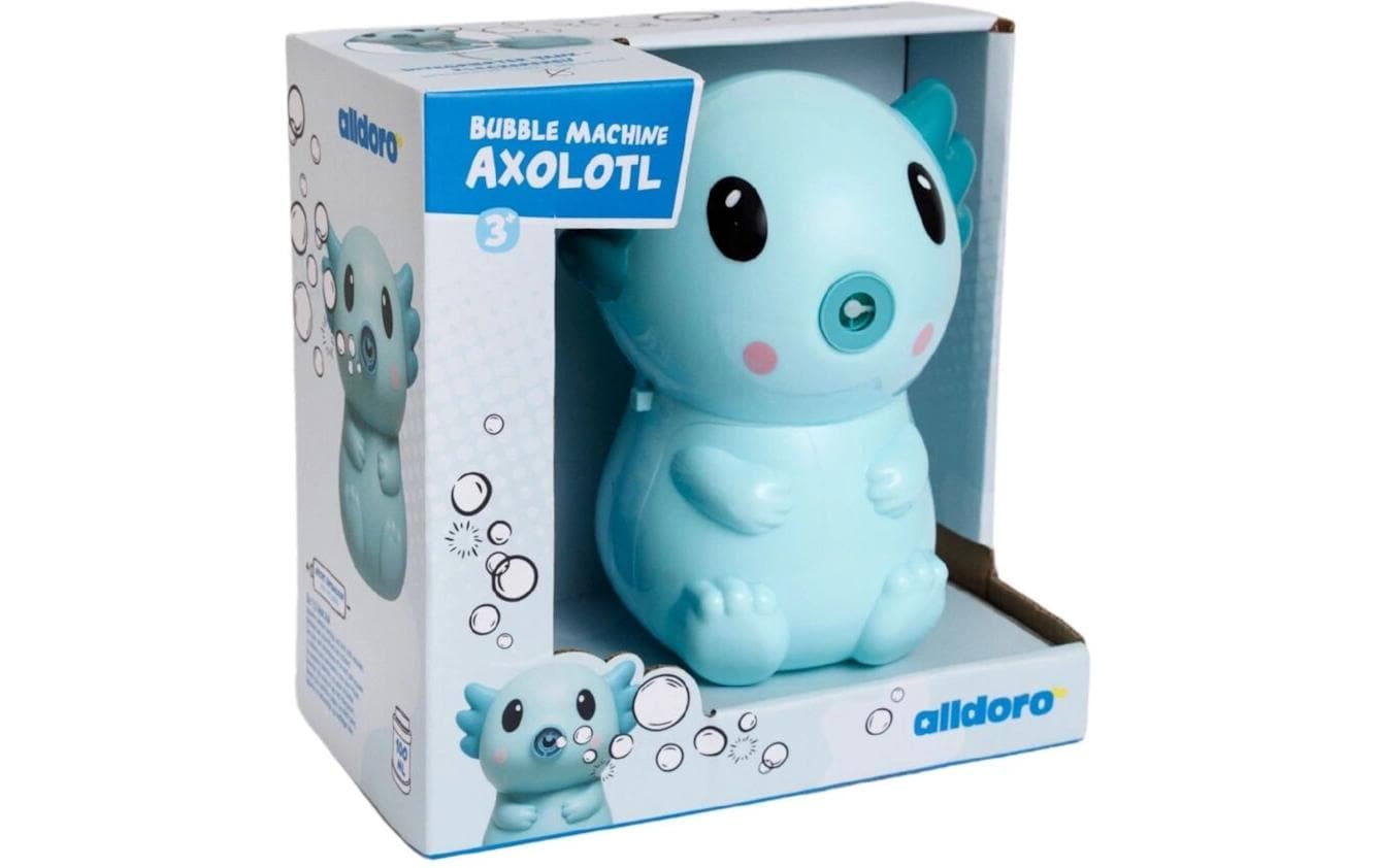 Seifenblasenmaschine Axolotl