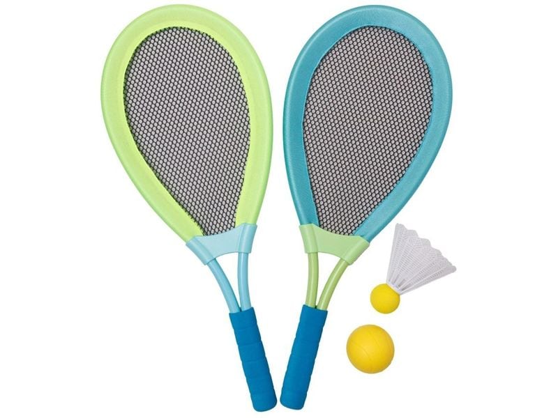 alldoro | 2 in 1 XL Federball & Soft-Tennis Set