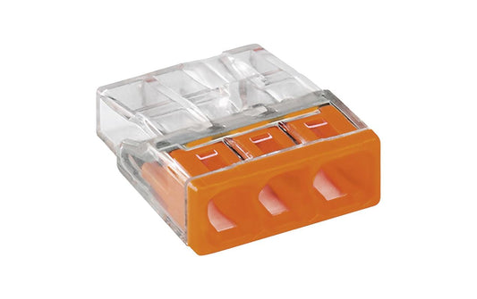 WAGO | Verbindungsklemme 3-fach | 30 Stück 3L 0.5…2.5mm² 24A 450V