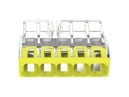 WAGO | Verbindungsklemme 5-fach | 20 Stück 5L 0.5…2.5mm² 24A 450V