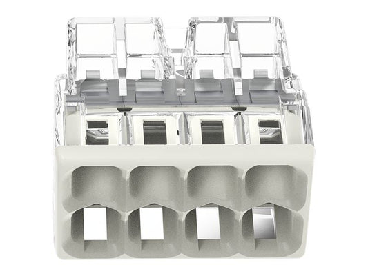 WAGO | Verbindungsklemme Compact 8-fach | 10 Stück 8L 0.5…2.5mm² 24A 450V