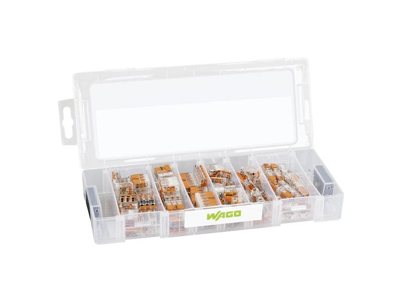 WAGO | Verbindungsklemmen Set 4-teilig | 93 Stück assortiert