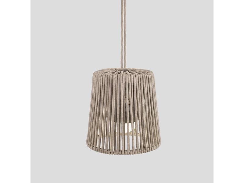 new Garden | Mini-Conta Pendelleuchte | wiederaufladbar, grau