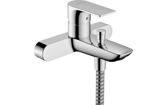 hansgrohe | Rebris E Wannenarmatur Aufputz | Stichmass 15,3 cm Chrom